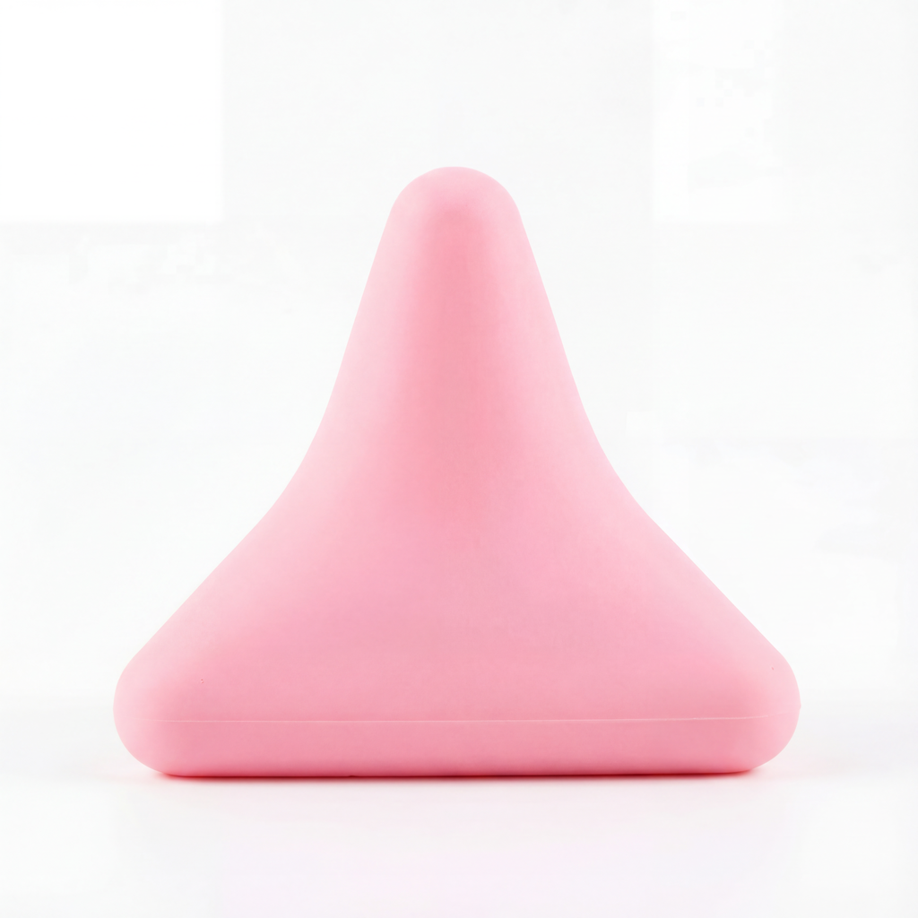 Triangular massage cone