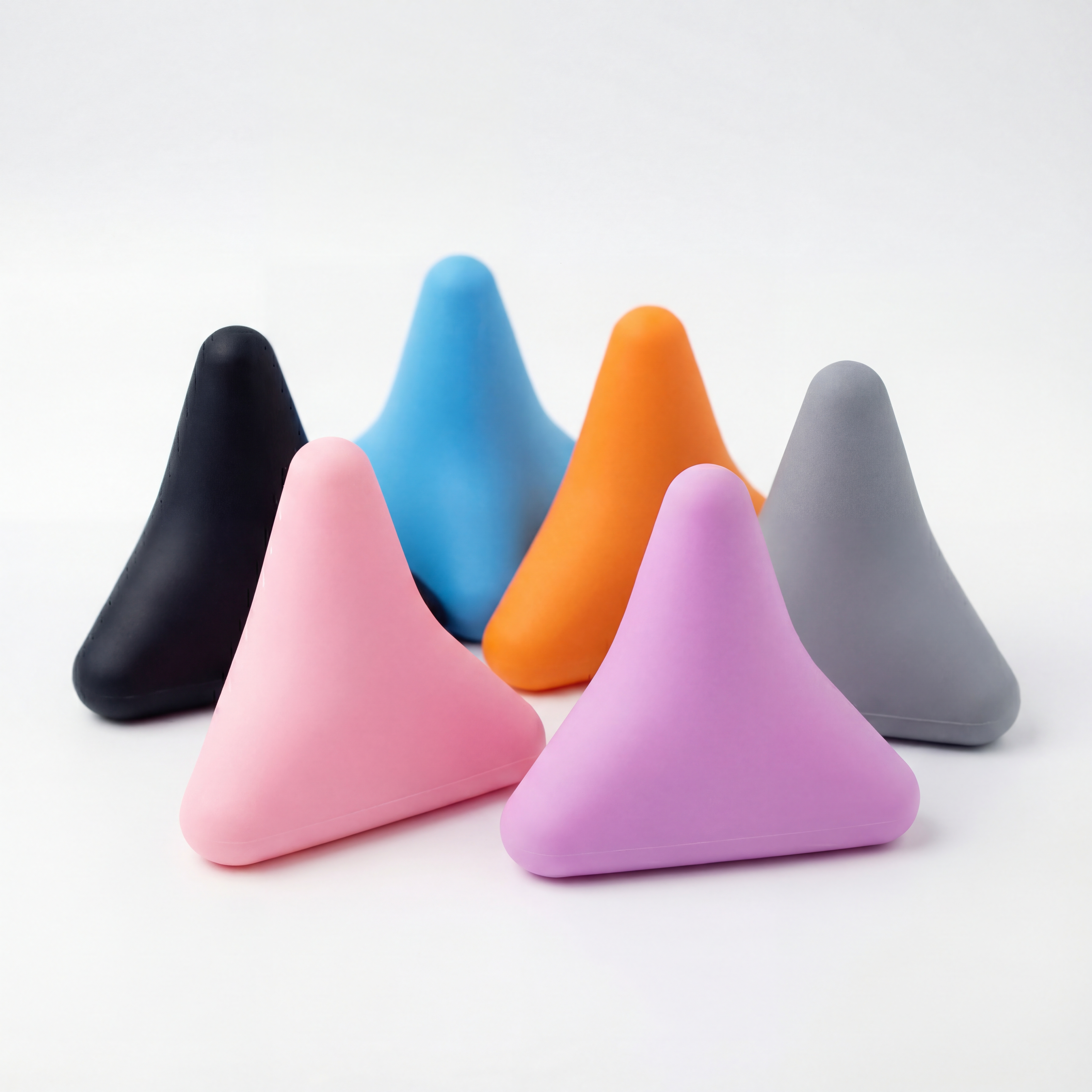 Triangular massage cone